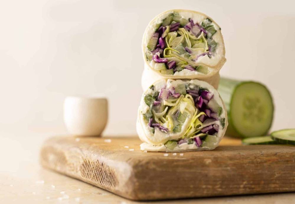 Wraps chou rouge