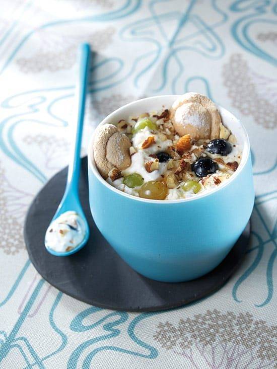 Trifle express au raisin