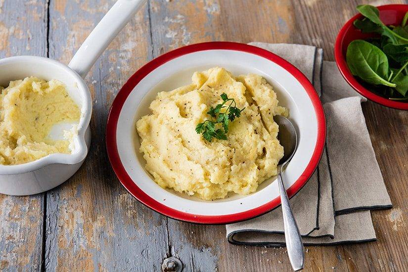 Purée de pommes de terre et céleri rave