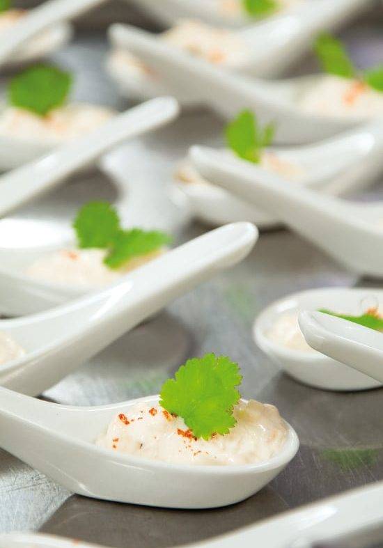 Tartare de céleri rave et crabe de la côte